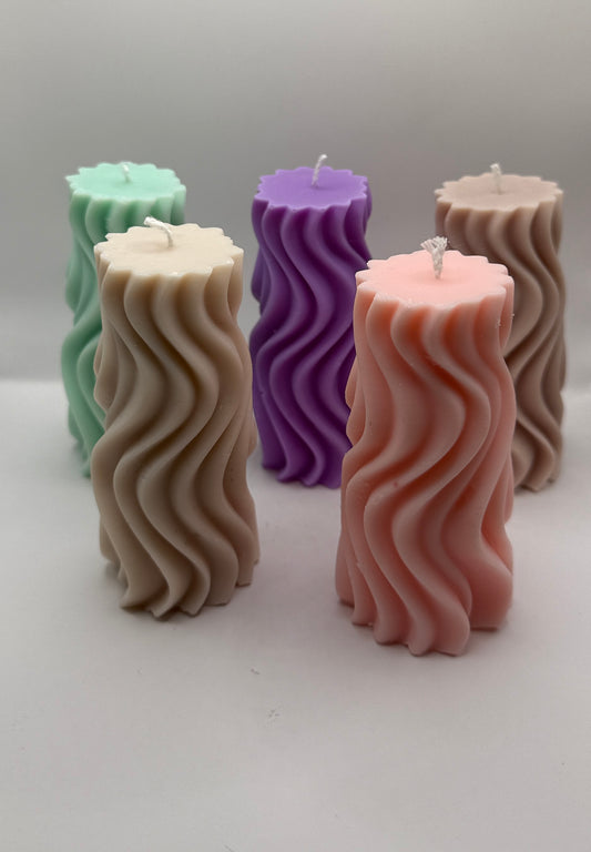 Twister Wave Kerze